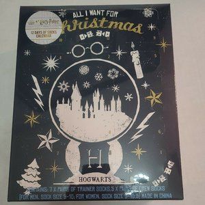 Wizard World Harry Potter 12 Days of Socks Advent Calendar New Men Women